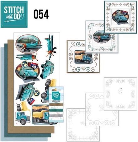 Stitch and Do 54 - Vintage Vehicles