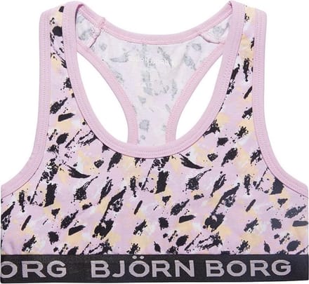 Bjorn Borg - Meisjes - Paint Soft Top - Roze  - 146