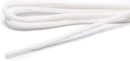 ARIESZZZ - Schoenveters wit rond 120 cm  - 3 mm - 6-8 gaatjes