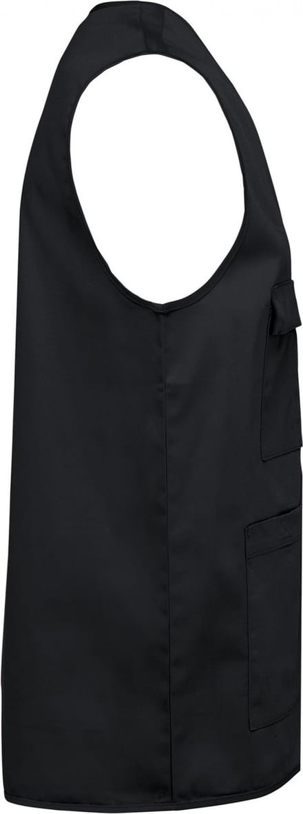Gilet Unisex L WK. Designed To Work Mouwloos Black 65% Polyester, 35% Katoen