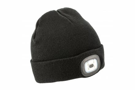 Högert Technik Otto - Wintermuts - Met LED-verlichting - Zwart - Universele maat