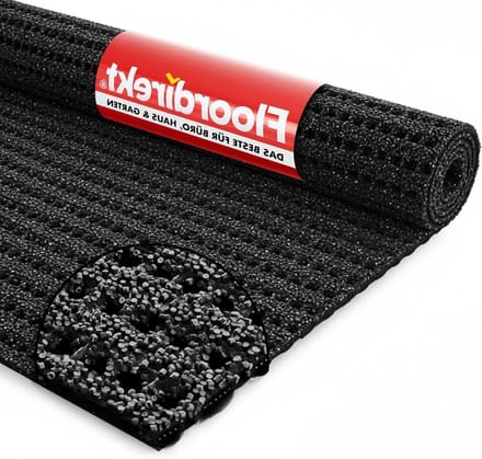 Veiligheidsmat - Antislip mat - Gladheid voorkomen - Granulaat gecoat - 120 x 450 cm - Antraciet