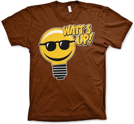 Hybris Watt's Up! T-shirt bruin