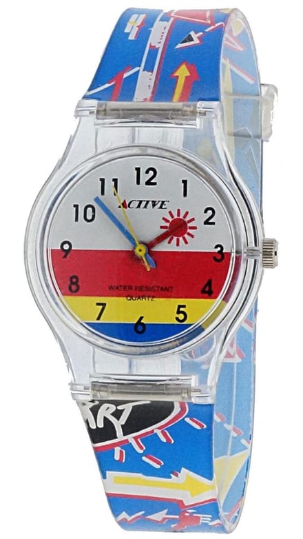 Active ACT-002 Horloge - Kunststof - Multi - Ø 28 mm