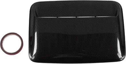 Ronte - Universele Auto Hood Air Intake Grille en Scoop Cover van Koolstofvezel
