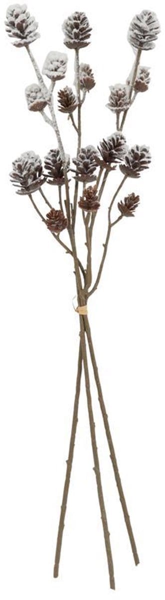 Countryfield kunsttak decoratie Larix bruin 64x12x6cm kerst.