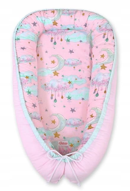 Bobono Babycocon Nestje Premium - Roze Manen