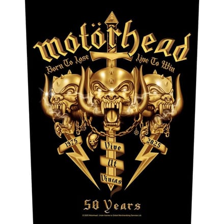 Motörhead Core 50th Unisex Embleem - meerkleurig - Standard