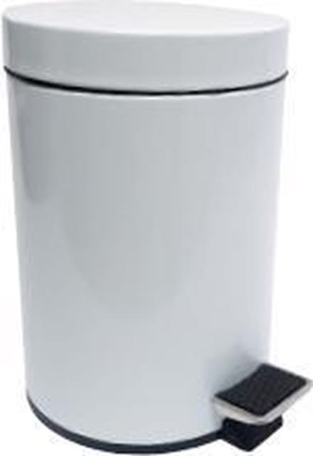 Easybin Pedaalemmer 3 liter afvalemmer Wit