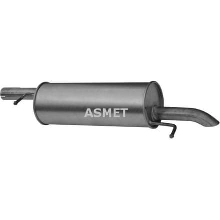 Geluiddemper achter ASMET 04.085