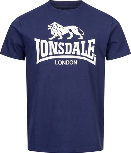 Lonsdale Classic T-shirt Oud Logo Marineblauw - Maat: S