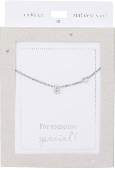 Depesche - Ketting "Heart of Gold" - mot. 007 - E - silver