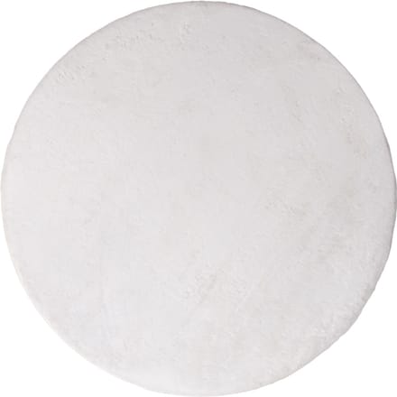 Milton & Oldbrook Fluffy Vloerkleed Ø 160 cm Pavia Wit