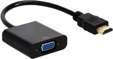 Jumada's - HDMI-naar - VGA-Adapter: GEMBIRD A-HDMI-VGA-03, 1080px, 60Hz