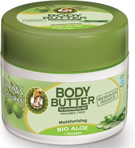 Pharmaid Athenas Treasures Moisturizer Body Butter Bio Olive Aloë Vera 200ml | Puur Natuurlijk Genot