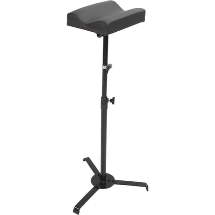 Repose-bras de Tatouage Support Hauteur Réglable Imperméable Base Stable PU Trépied de Tatouage pour Mains Noir black