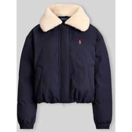 Regular fit bomberjack met teddy kraag