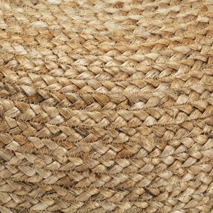 vidaXL - Poef - handgemaakt - 45x30 - cm - jute