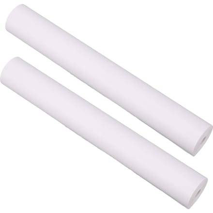 2 Rouleaux Papier d'Impression Thermique 26,25 Pieds de Longueur 11,8 Pouces de Largeur Haute Luminosité et Douceur Polyvalent white