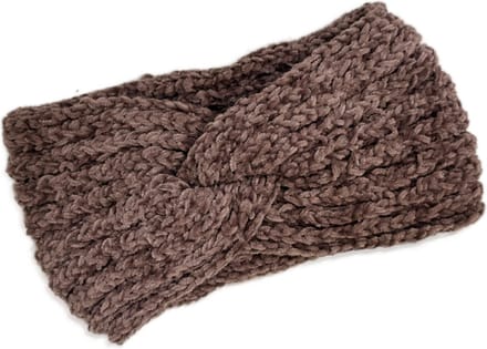 Hoofdband Dames Winter - Stijlvolle Oorwamer - Oud roze - 3BMT®