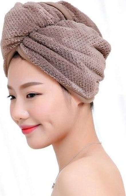Snelle~Droogtijd~Met~Magic~Microfiber~Haar~Droger~Handdoek~Bad~Wrap~Hoed~Tulband