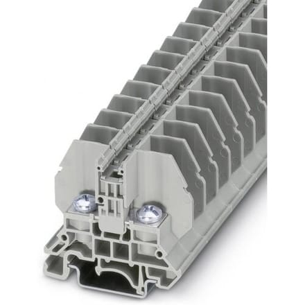 Phoenix Contact 3058143 Boutaansluitklem 13 mm Boutaansluiting Grijs 50 stuk(s)