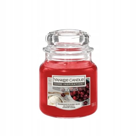 Yankee Candle Cherry Vanilla Kleine Geurkaars 104g
