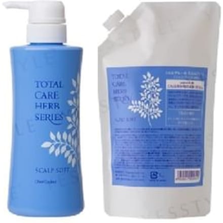 Cher-Couleur - Total Care Herb Series Scalp Soft Shampoo Refill With Pump Container 400ml
