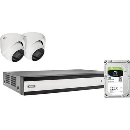 ABUS TVVR33623D IP-Bewakingsset Kabelgebonden 1920 x 1080 Pixel