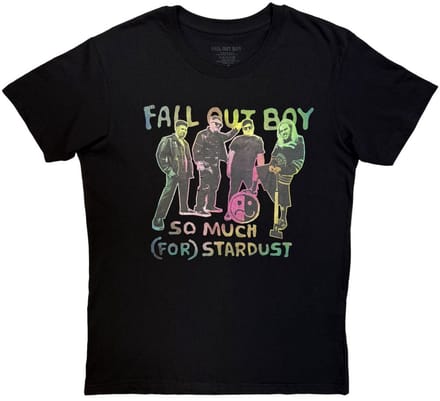 Fall Out Boy - Stardust Heren Tshirt - S - Zwart