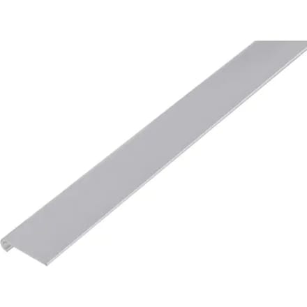 Alberts Plat Profiel - Aluminium Zilver - 26x6x1,3mm 1m