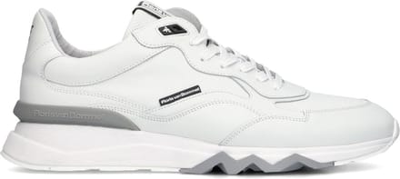 Floris Van Bommel Sfm-10136 Lage sneakers - Leren Sneaker - Heren - Wit - Maat 42⅔