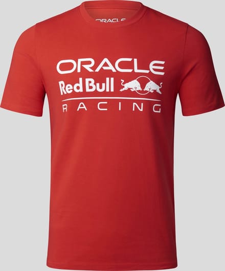 Red Bull Racing Logo Shirt Rood S - Max Verstappen - Isack Hadjar - Oracle