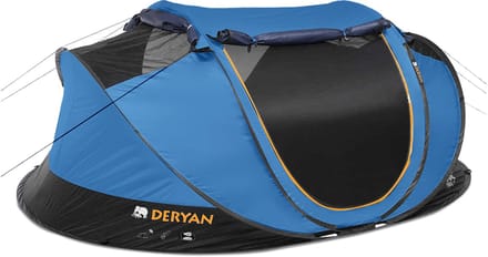 Deryan Luxe Cocoon Pop Up Tent - 2000MM - UV 50+ - 2 Persoons - Navy