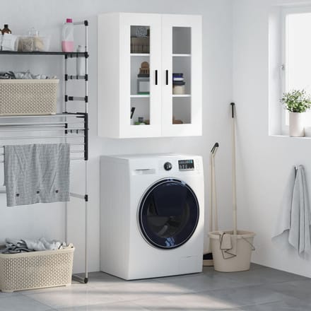 vidaXL - Bovenkast - 69,5x34x90 - cm - wit