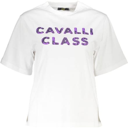 Geprinte Katoenen T-shirt