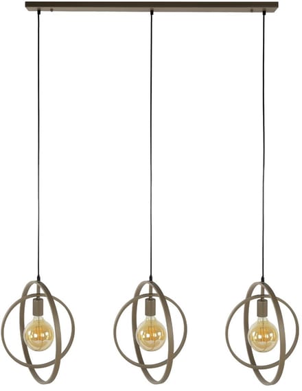 AnLi Style Hanglamp Turn Around 3L Beige