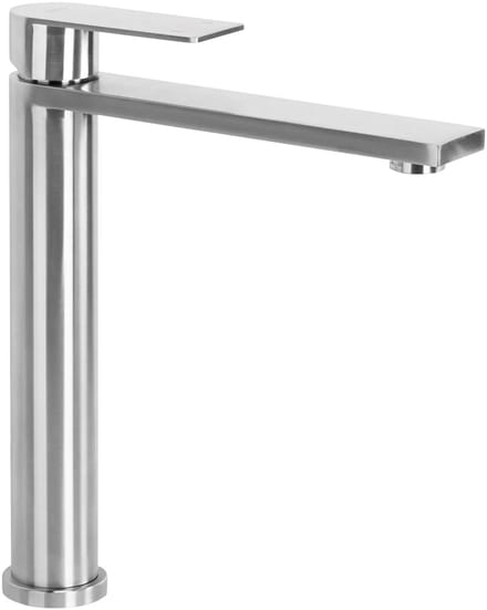 Rea - Hunter - Wastafelkraan - Geborsteld Nikkel High - 16,5X20X27Cm