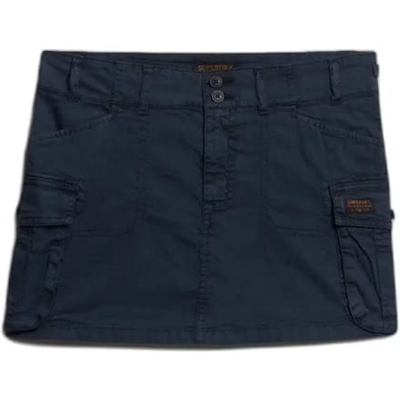 Superdry Cargo Minirok Blauw,Zwart M Vrouw