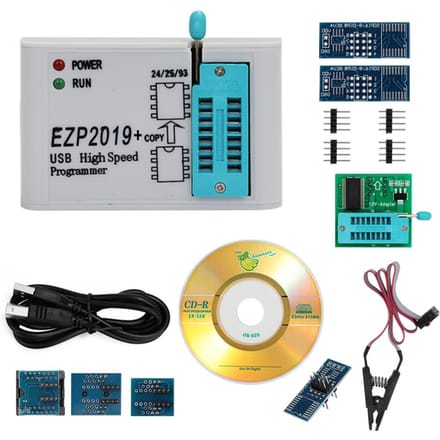EZP2019 Hoge snelheid USB SPI-programmeur ondersteunt 32M Flash 24 25 93 EEPROM 25 Flash bios Win7 Win8 3