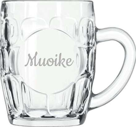 Gegraveerde Bierpul 55cl Muoike