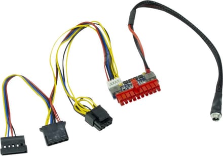 Inter-Tech Mini-ITX voeding 120W Rev.2 - Case