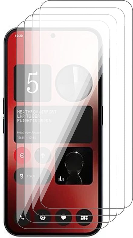 Screenprotector geschikt voor Nothing Phone 2a / 2a Plus - 4x Glas Screen Protector