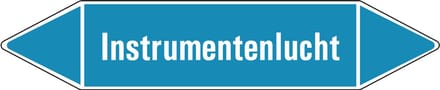 Instrumentenlucht leidingmarkering op vel 252 x 52 mm - 3 per vel