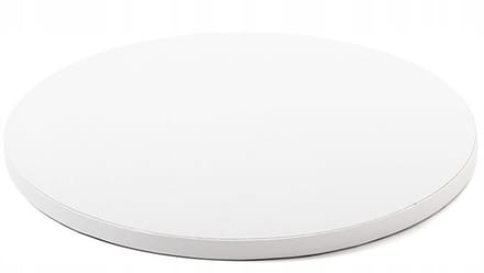 Witte Taartbodem Rond 23cm Dik 1.2cm voor Taarten
