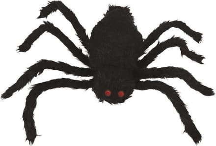 Halloween Lopende Spin met Licht en Geluid 60 cm