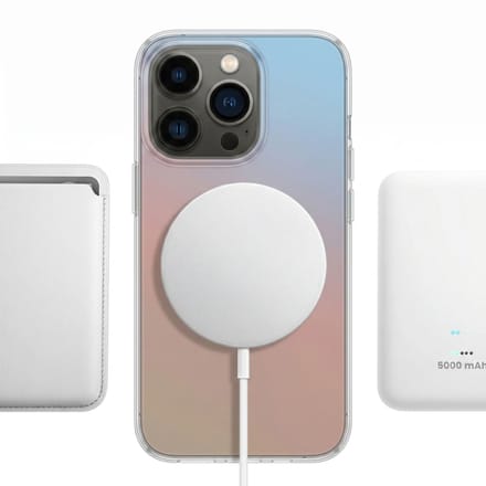 3mk, Hoesje Geschikt Voor iPhone 14 Pro Max Antishock MagSafe, Meerkleurig