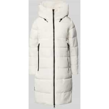 Regular fit buffer jacket met gevoerde opstaande kraag model 'Jilia'