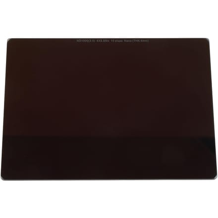 Vierkant ND-filter 4x5.65in Cinema Neutraal Dichtheidsfilter Compatibel met Matte Box Filterframe Dubbel ND1000 black