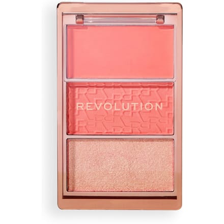 Revolution Blush Icon Palette Authentic Peach 9.8 g